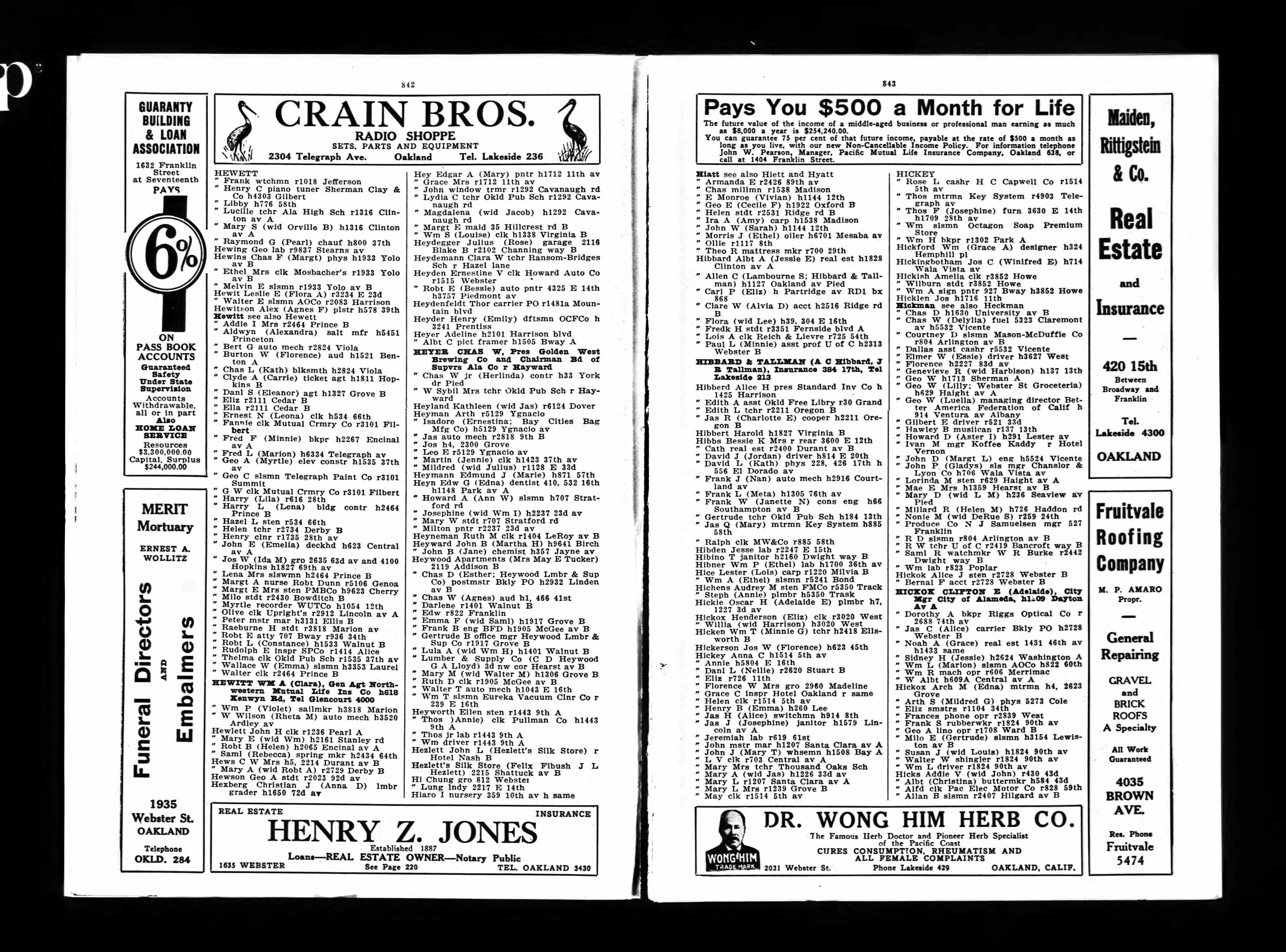 U.S. City Directories, 1821-1989